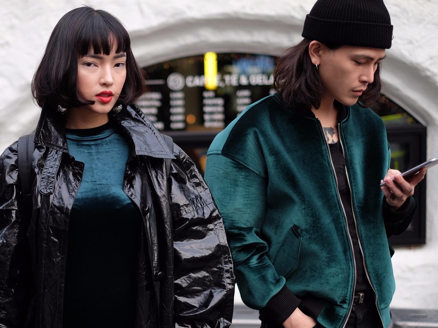 Hot girl Chau Bui va ban trai noi bat tai Han Quoc hinh anh