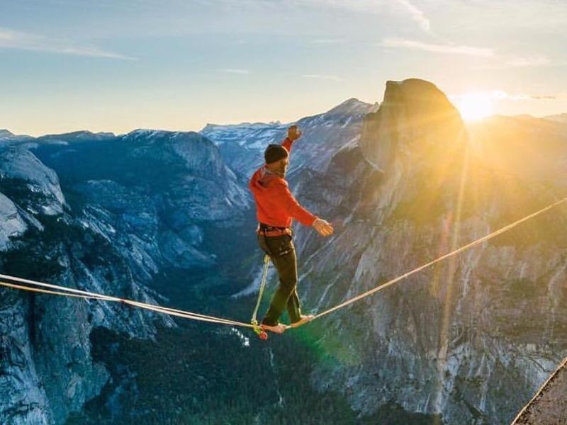 Ryan tai Vuon quoc gia Yosemite hinh anh