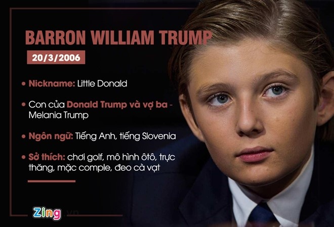 Barron Trump ngái ngủ trong lễ ăn mừng ảnh 2 Barron Trump ngai ngu trong le an mung anh 2