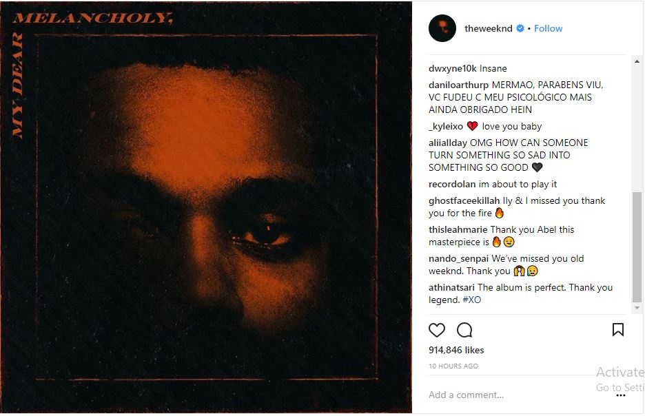 The Weeknd ra album moi anh 1