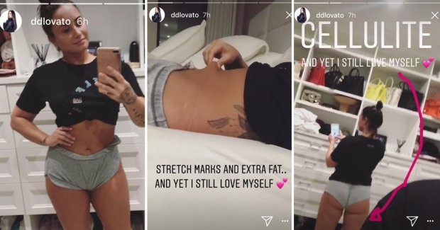 Demi Lovato khoe cơ thể kém thon gọn ảnh 1 Demi Lovato khoe co the kem thon gon anh 1