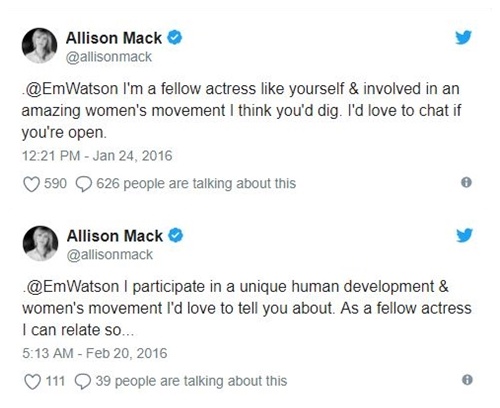 Allison Mack du do Emma Watson anh 1