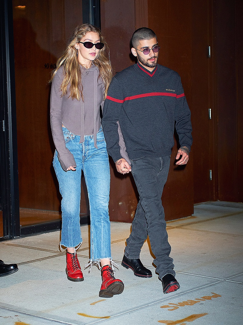 Zayn Malik hôn Gigi Hadid ảnh 1 Zayn Malik hon Gigi Hadid anh 1