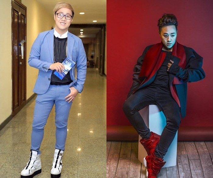 Sao nam Việt mang giày độn ảnh 5 Sao nam Viet mang giay don anh 5