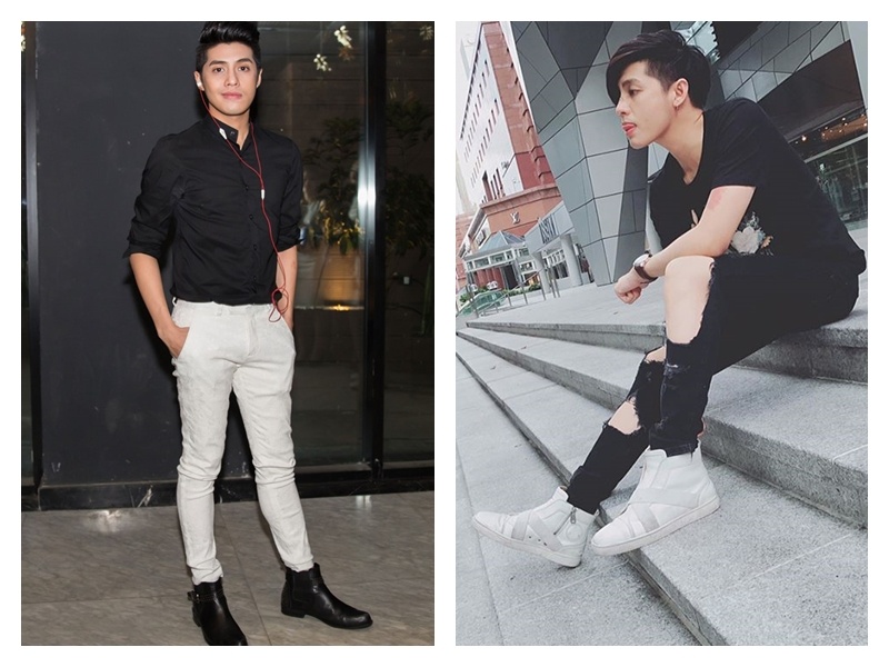 Sao nam Việt mang giày độn ảnh 7 Sao nam Viet mang giay don anh 7