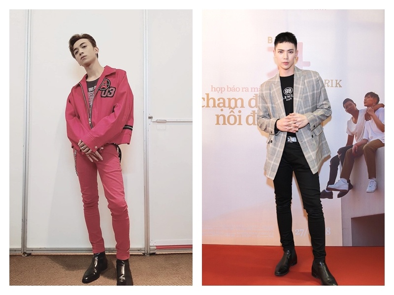 Sao nam Việt mang giày độn ảnh 8 Sao nam Viet mang giay don anh 8