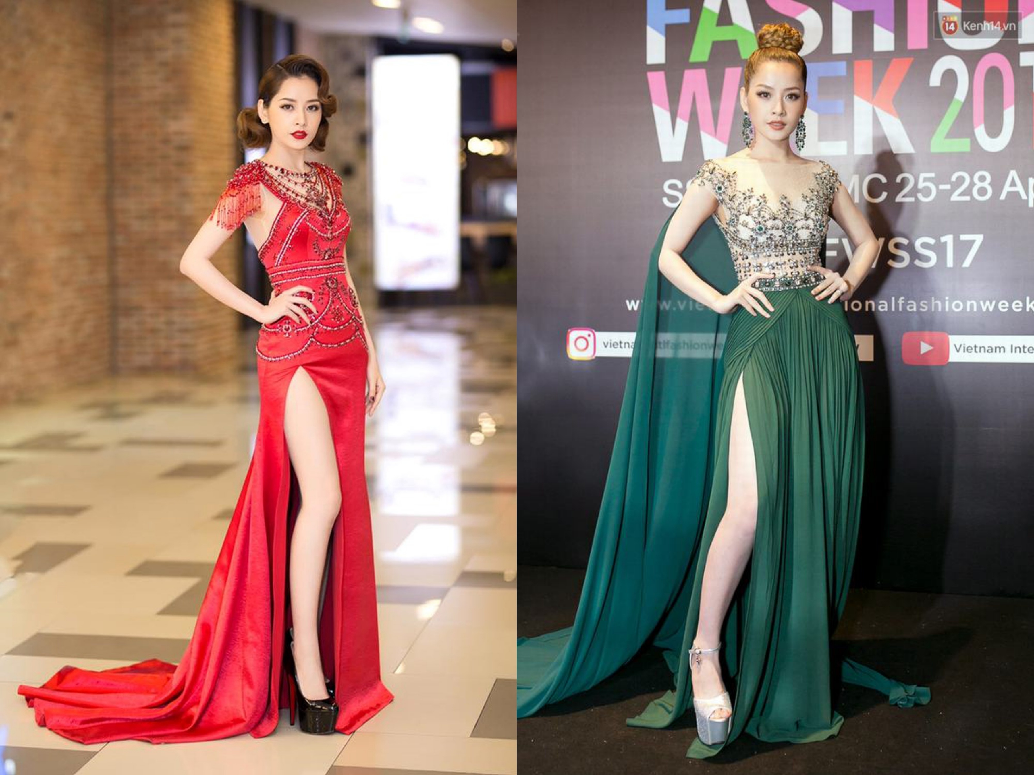 Nha Phuong mang giay cao got anh 5