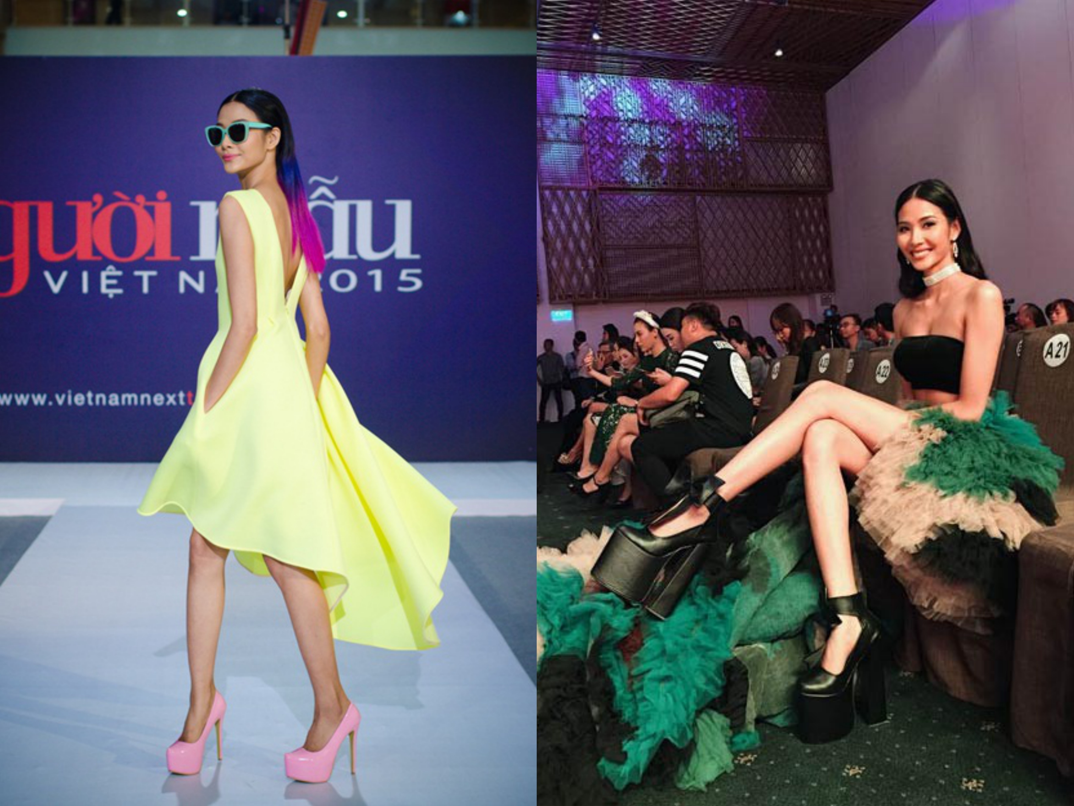 Nha Phuong mang giay cao got anh 9