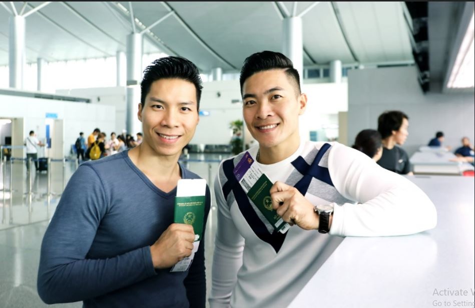 Quoc Co, Quoc Nghiep sang Anh thi ban ket Britain's Got Talent 2018 hinh anh