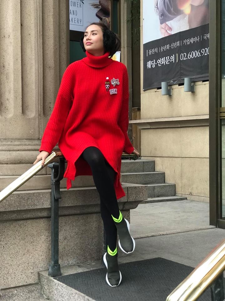 Street style cua HLV The Face 2018 anh 11