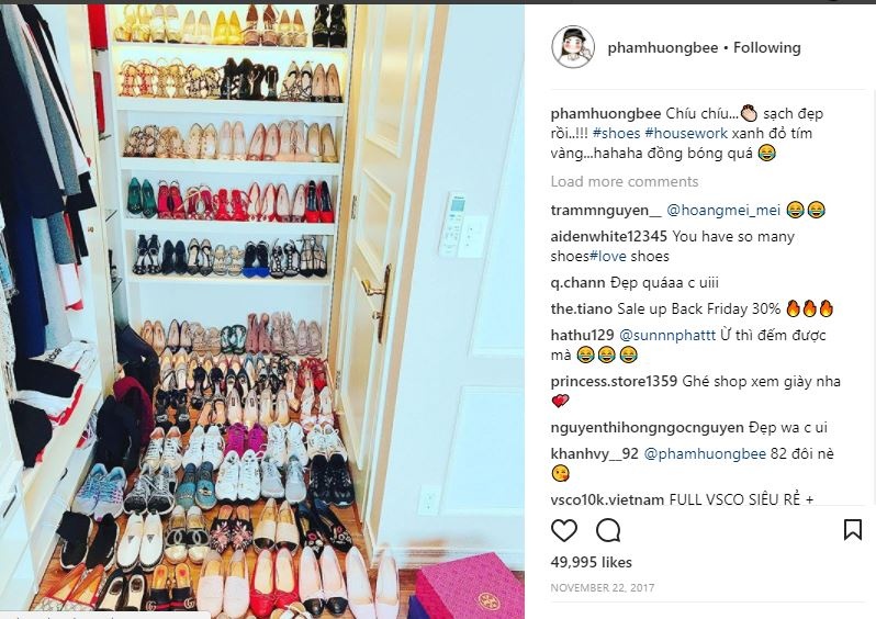 Pham Huong khoe tu giay trieu do anh 1