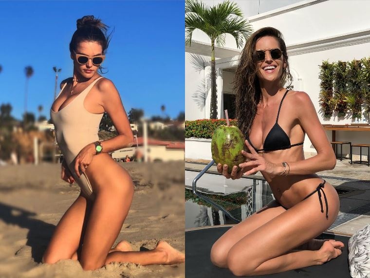 Alessandra Ambrosio va Izabel Goulart giong nhau anh 7