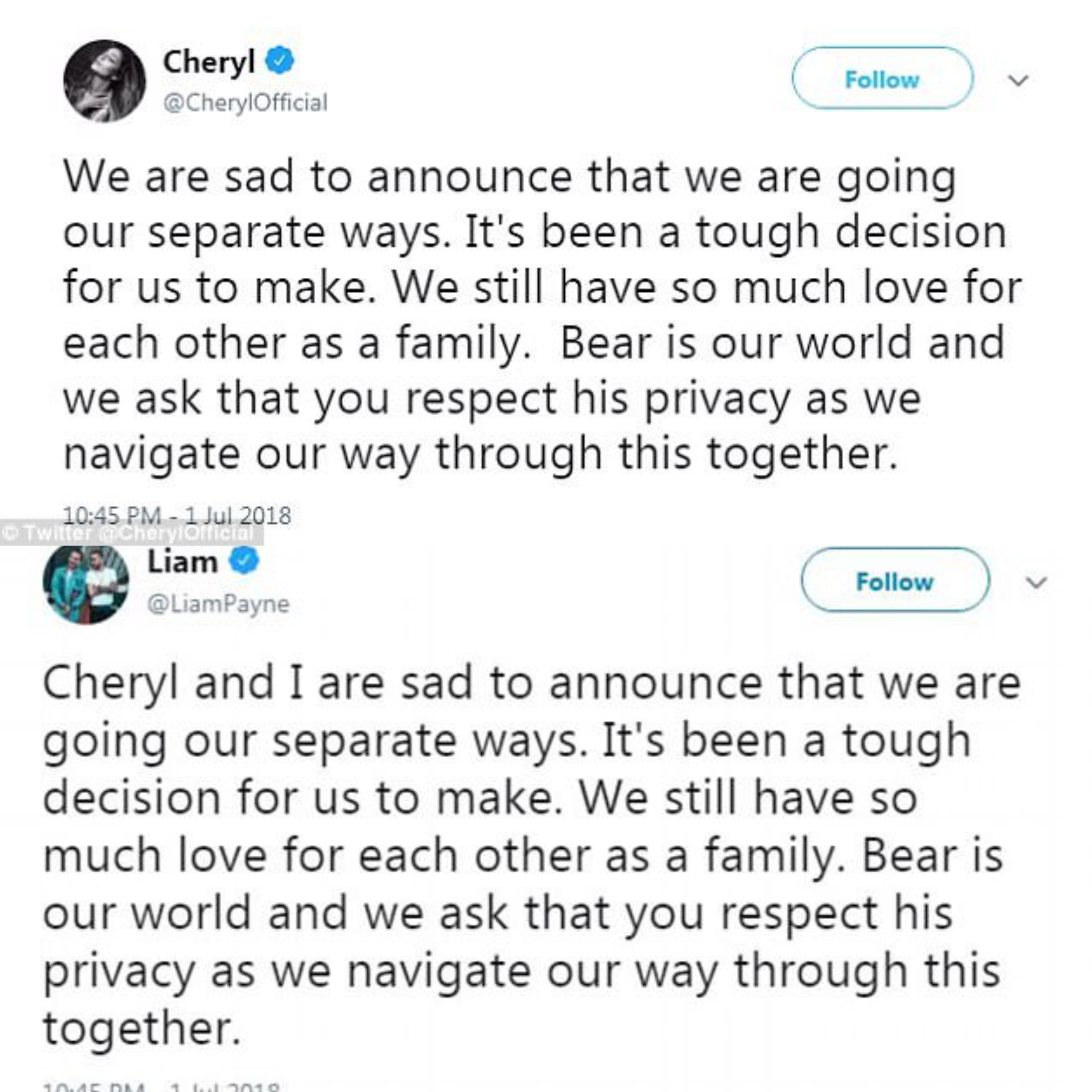 Liam Payne va Cheryl xac nhan chia tay anh 1