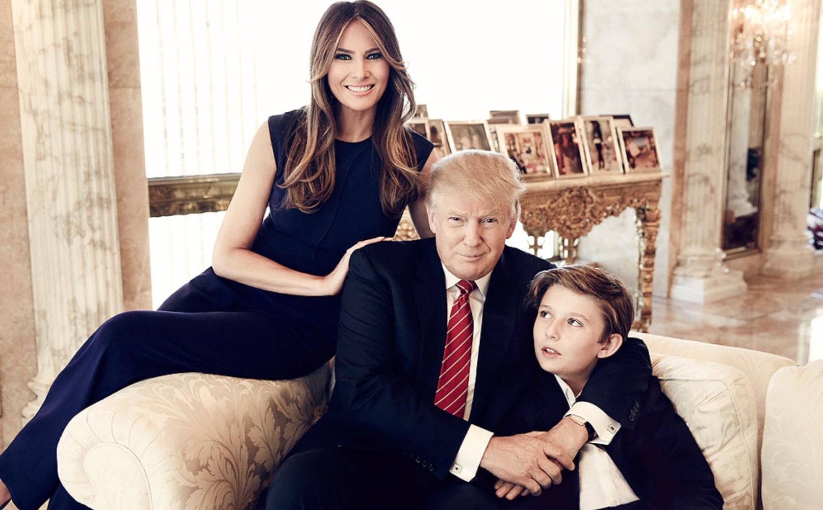 Phong cach thoi trang cua Barron Trump anh 1