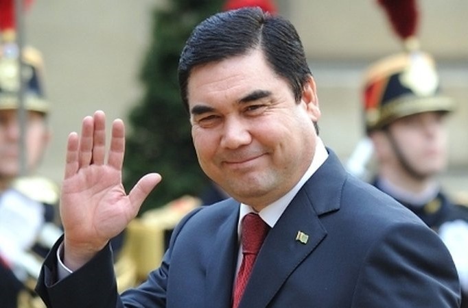 Tong thong Turkmenistan phat hanh ca khuc nhac rap hinh anh