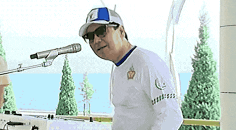 Tong thong Turkmenistan gay thich thu khi phat hanh video doc rap hinh anh