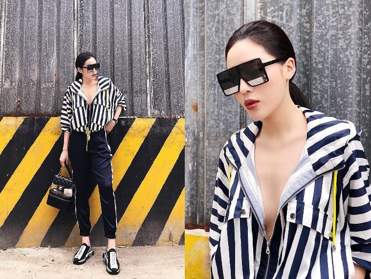 Vay ao goi cam cua hoa hau Ky Duyen anh 6