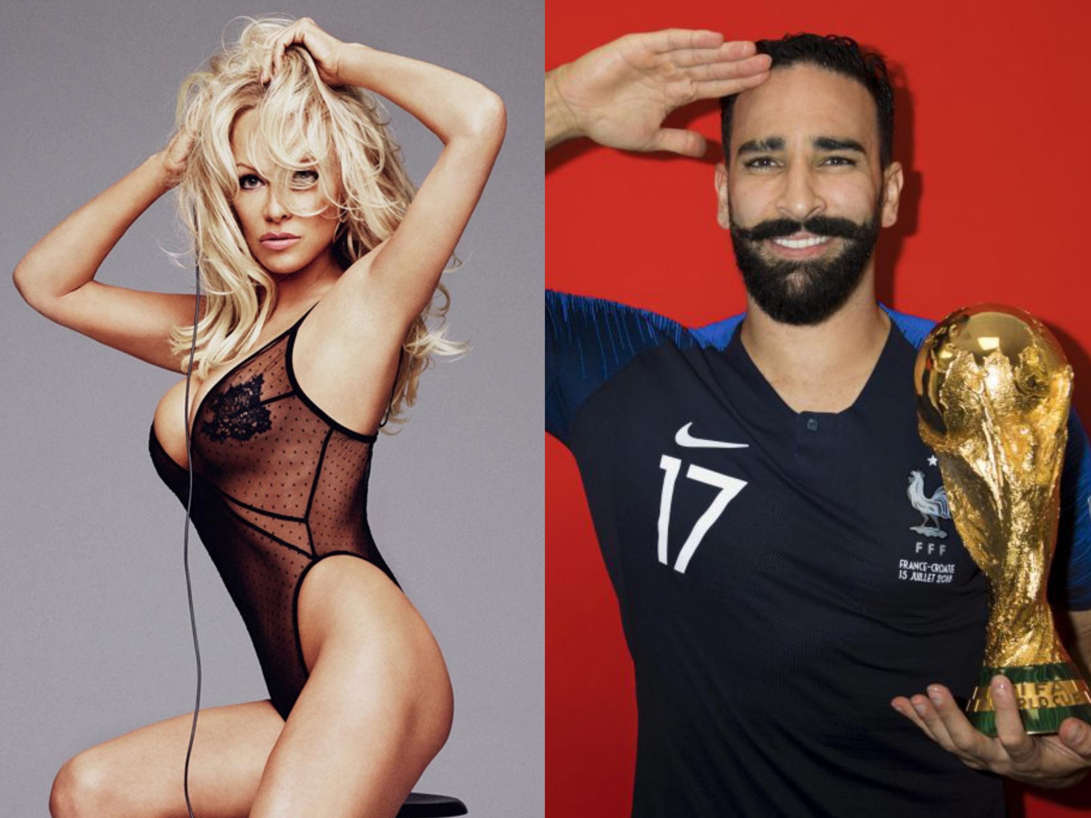 Pamela Anderson sắp kết hôn với Adil Rami ảnh 1 Pamela Anderson sap ket hon voi Adil Rami anh 1