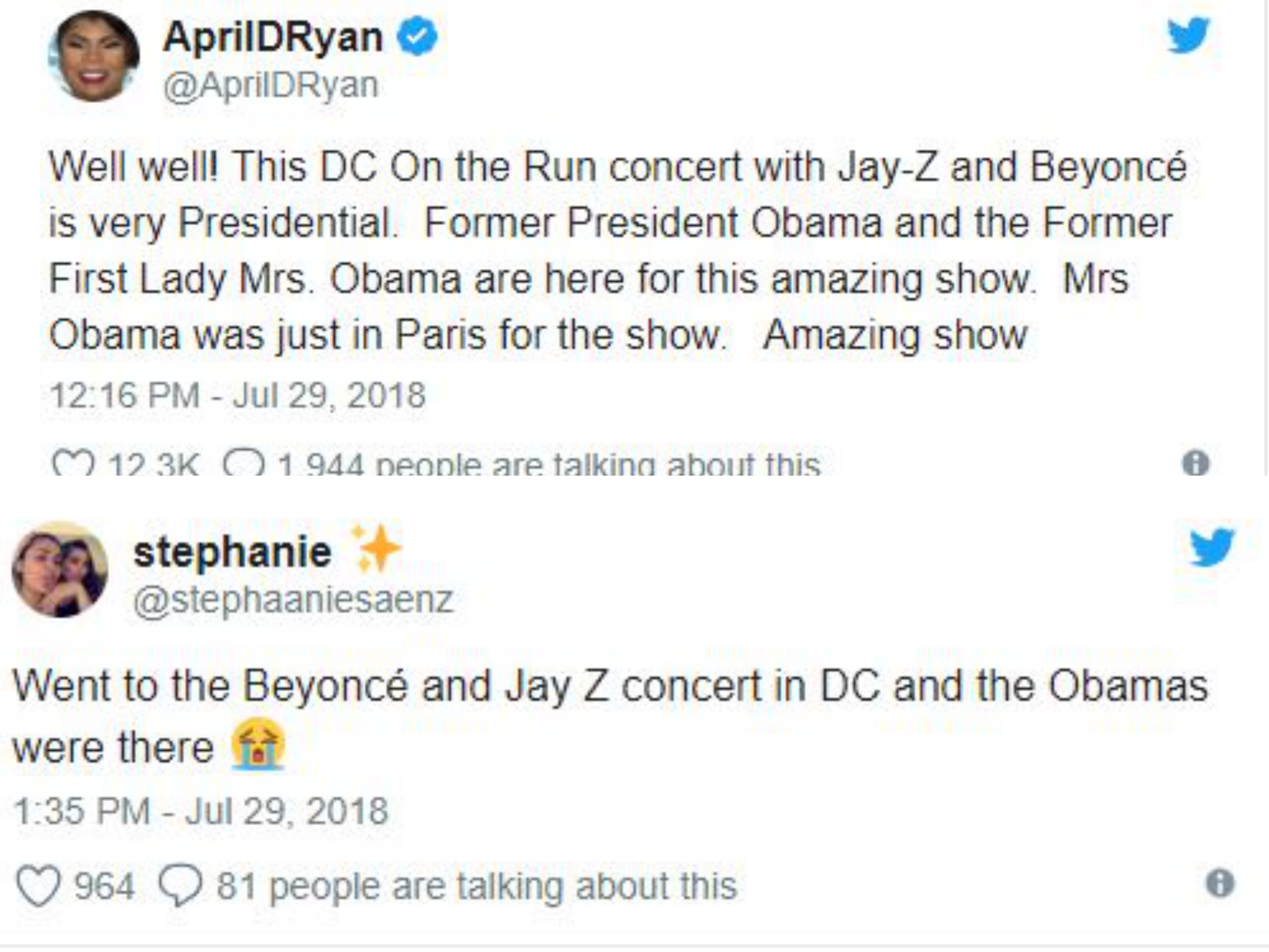 Vợ chồng Barack Omaba xem show diễn của Beyonce ảnh 1 Vo chong Barack Omaba xem show dien cua Beyonce anh 1