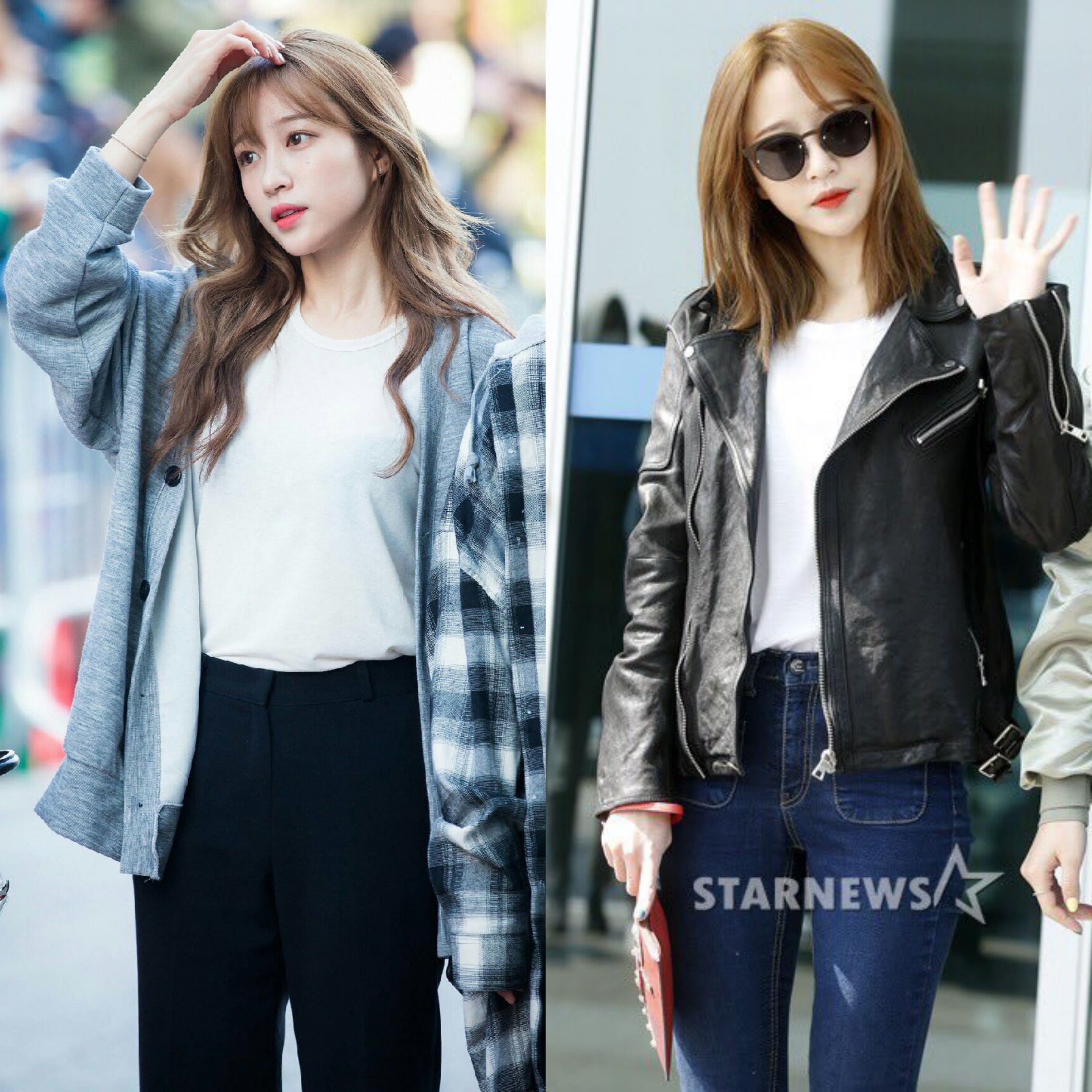 Thoi trang san bay cua ca si Hani anh 2