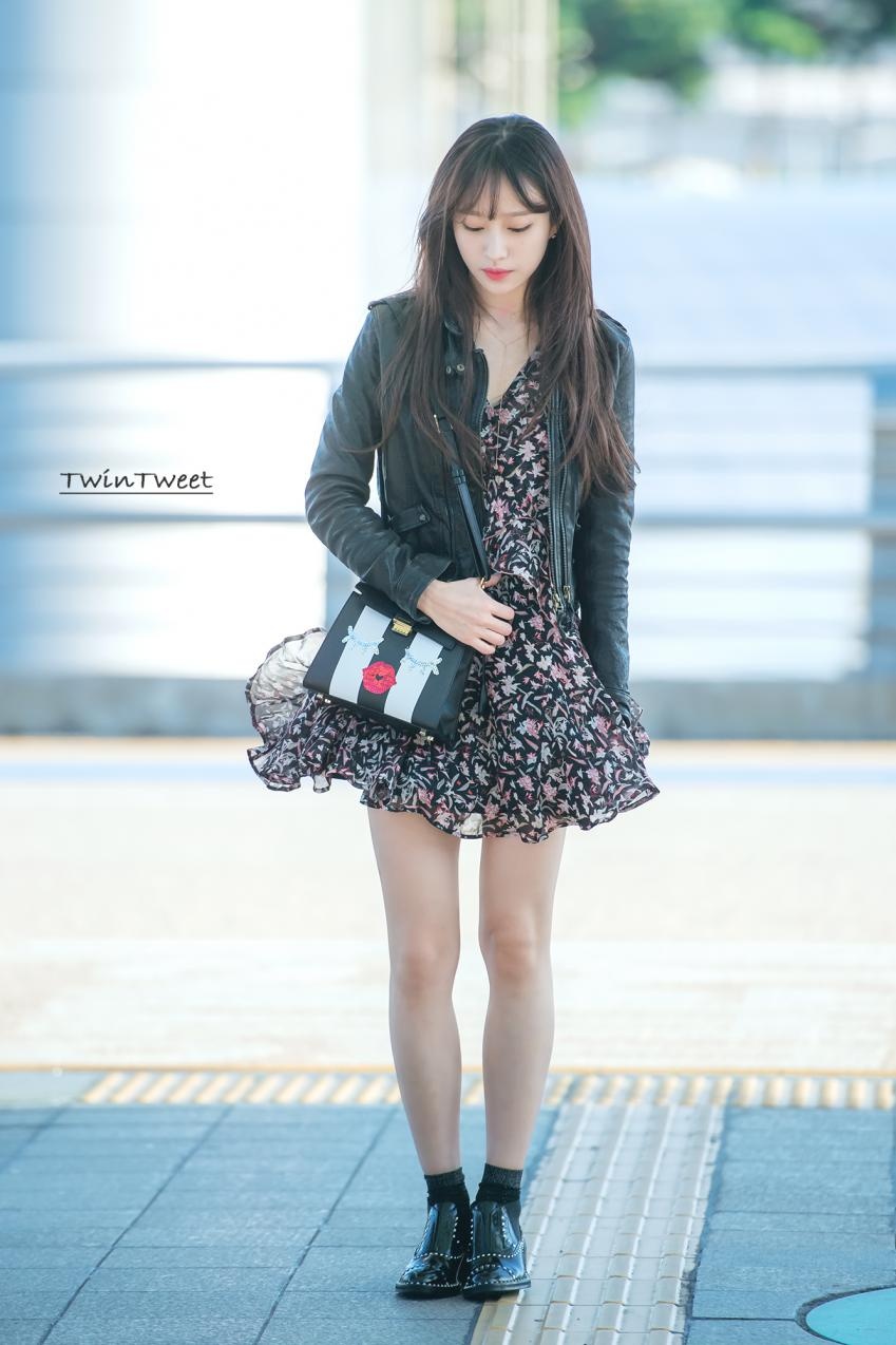 Thoi trang san bay cua ca si Hani anh 6