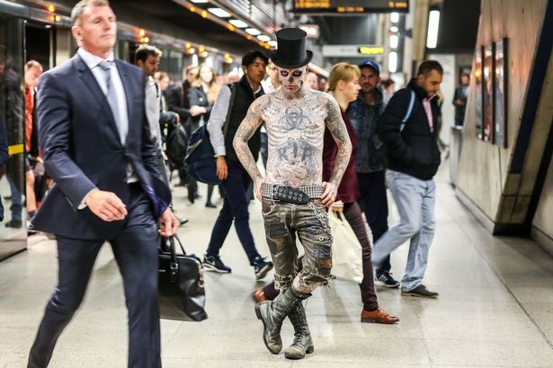 Rick Genest qua doi vi tu tu anh 5