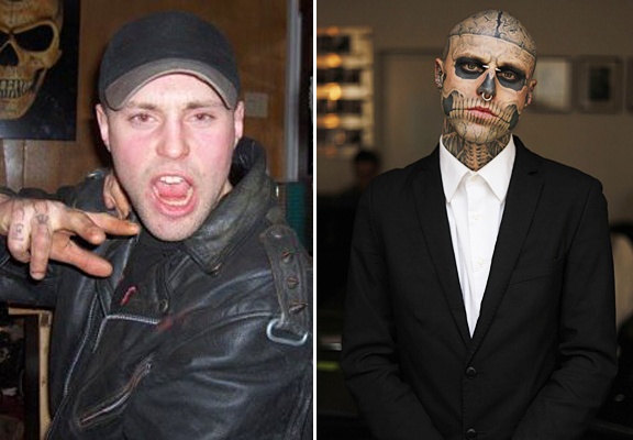 Rick Genest qua doi vi tu tu anh 1