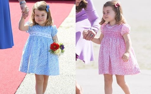 Vi sao cong chua Charlotte, tre em Hoang gia Anh chi mac vay nu tinh? hinh anh