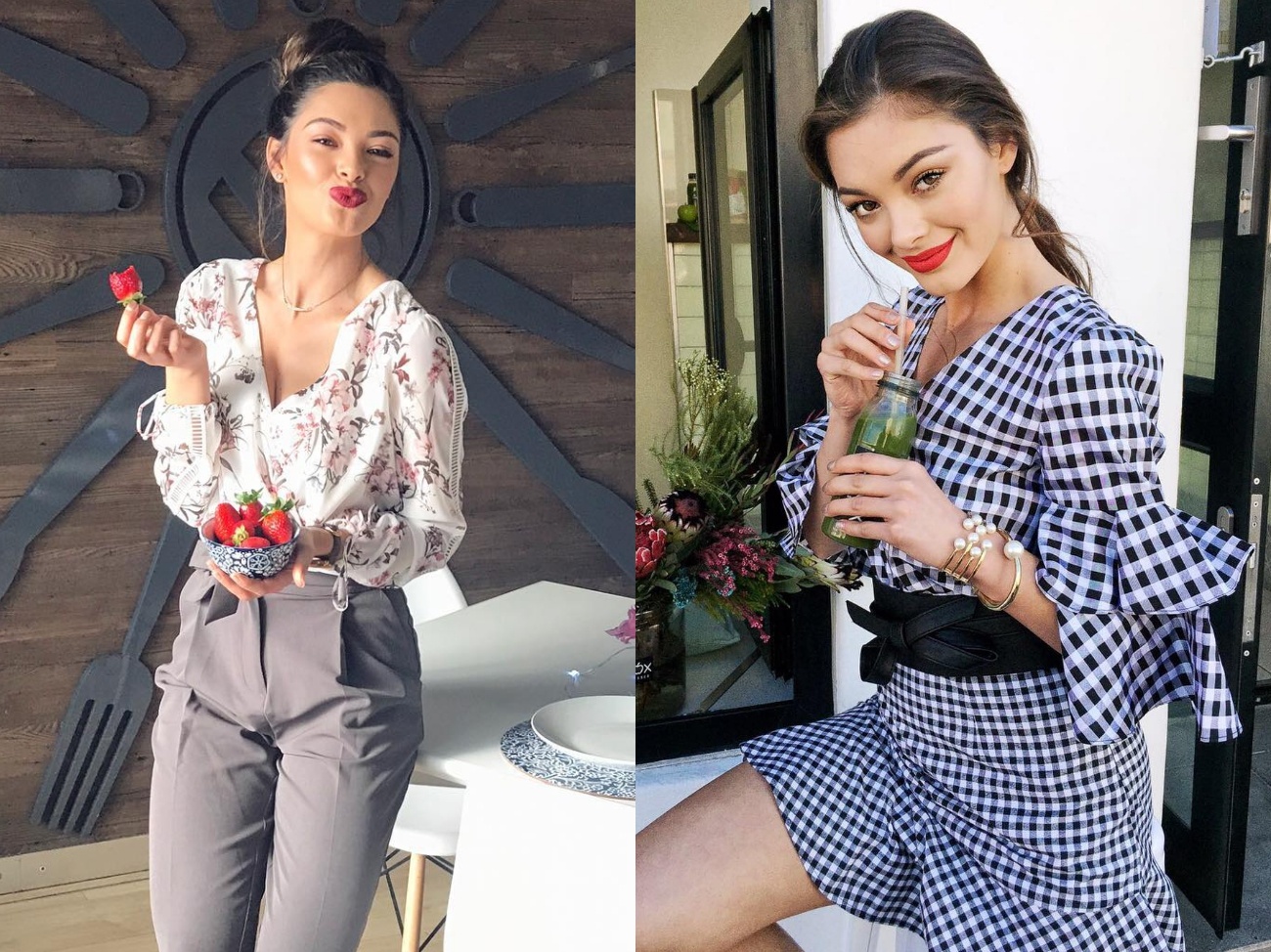 Phong cach thoi trang doi lap cua hoa hau anh 3