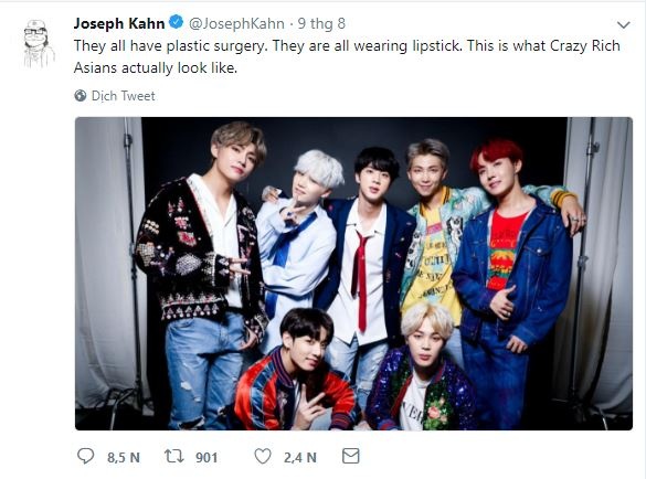 Dao dien Joseph Kahn che gieu nhom nhac BTS anh 1