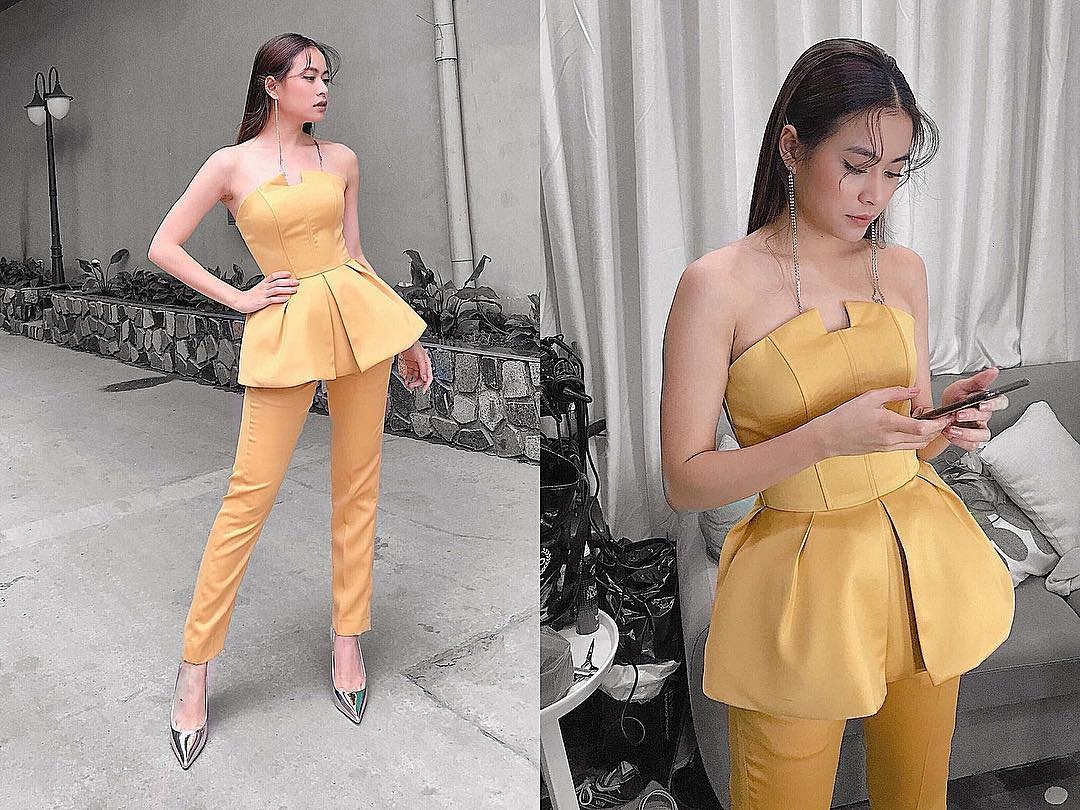 Phong cach thoi trang cua Hoang Thuy Linh tai The Debut anh 7