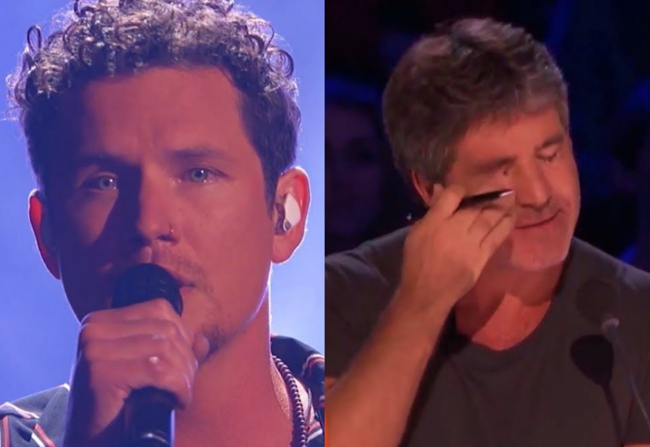 America's Got Talent: Simon Cowell roi le khi nghe ong bo 6 con hat hinh anh