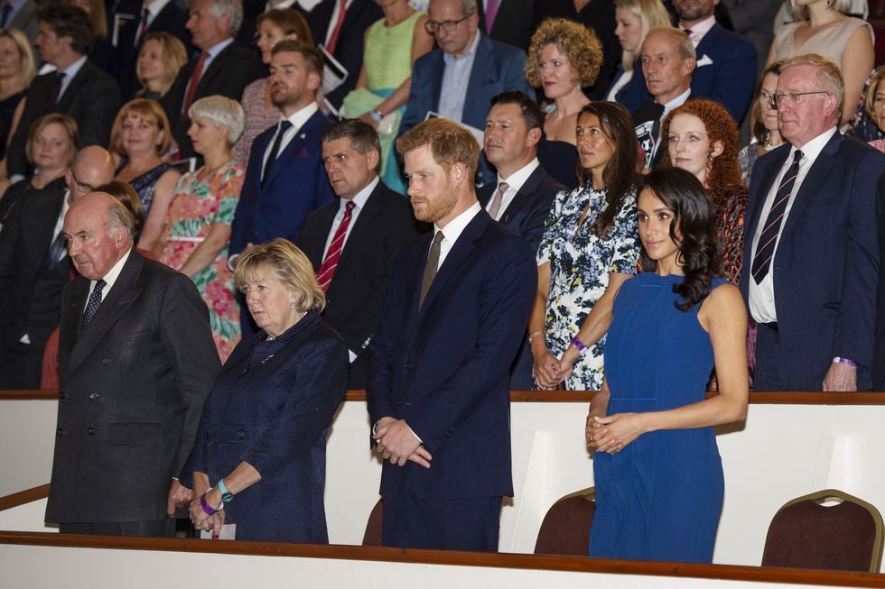 Vo chong Hoang tu Harry vui ve tai su kien anh 5