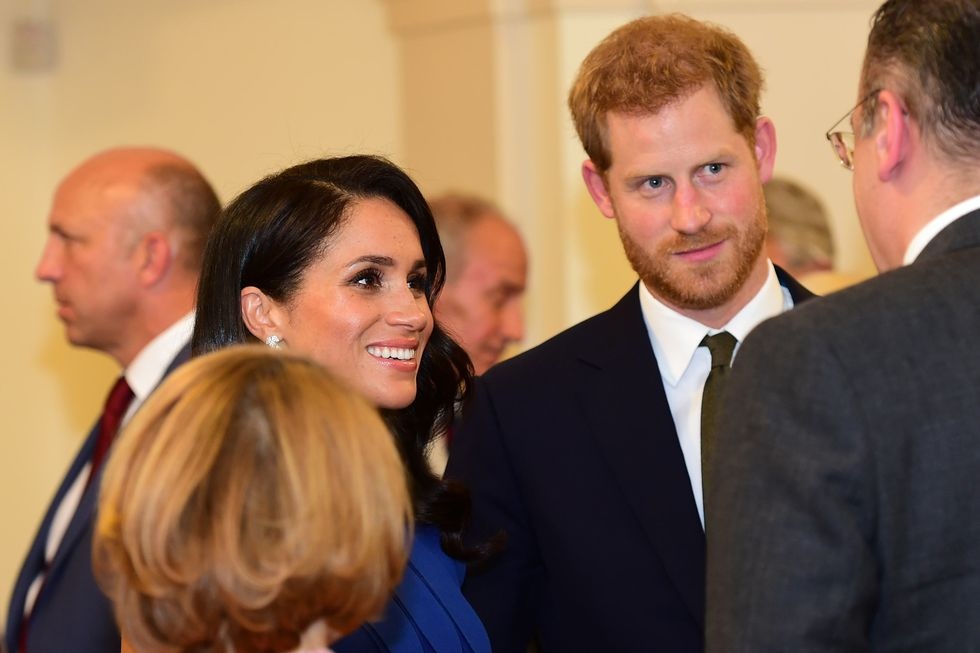 Vo chong Hoang tu Harry vui ve tai su kien anh 6