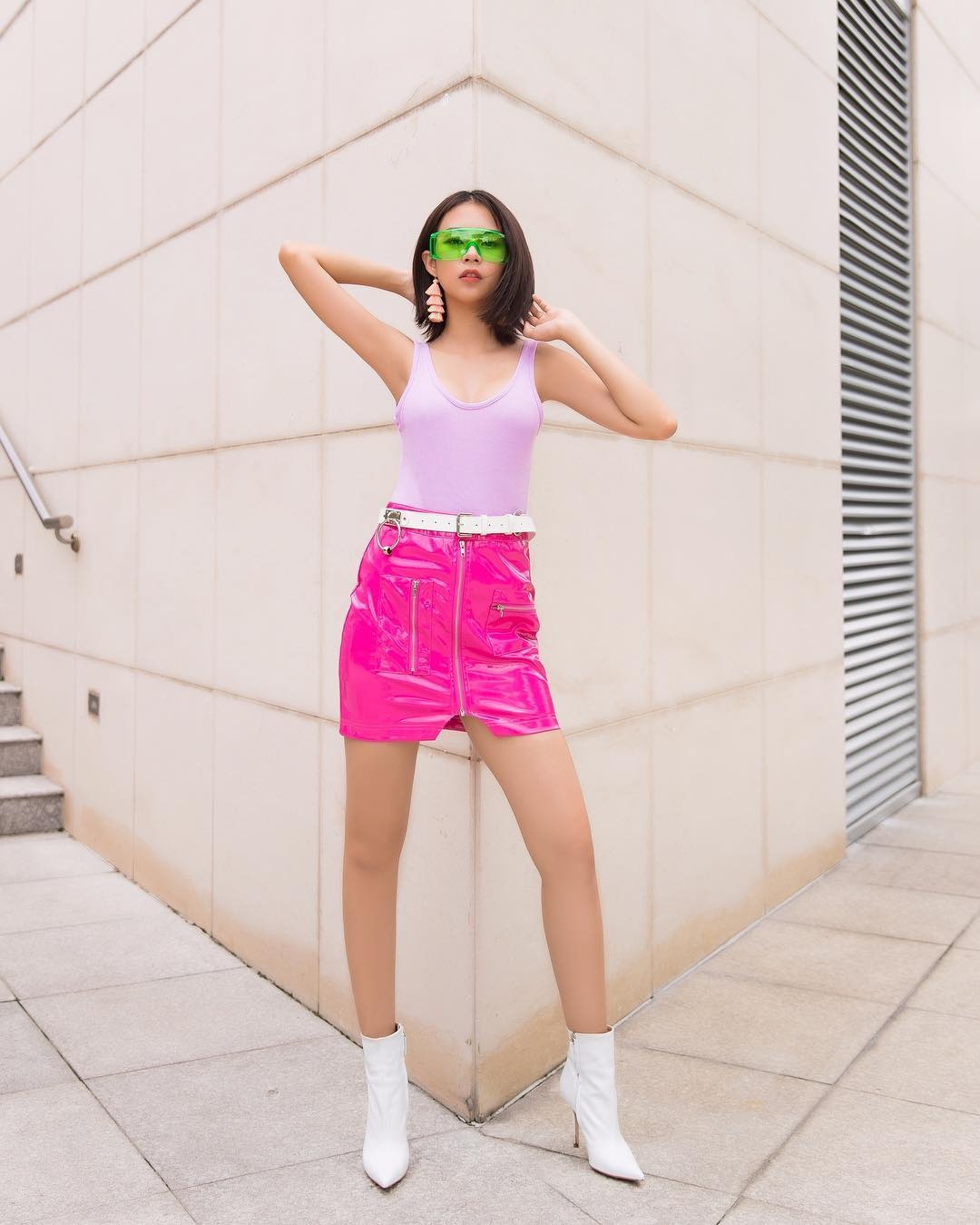 Street style cua nguoi mau Phi Phuong Anh anh 4