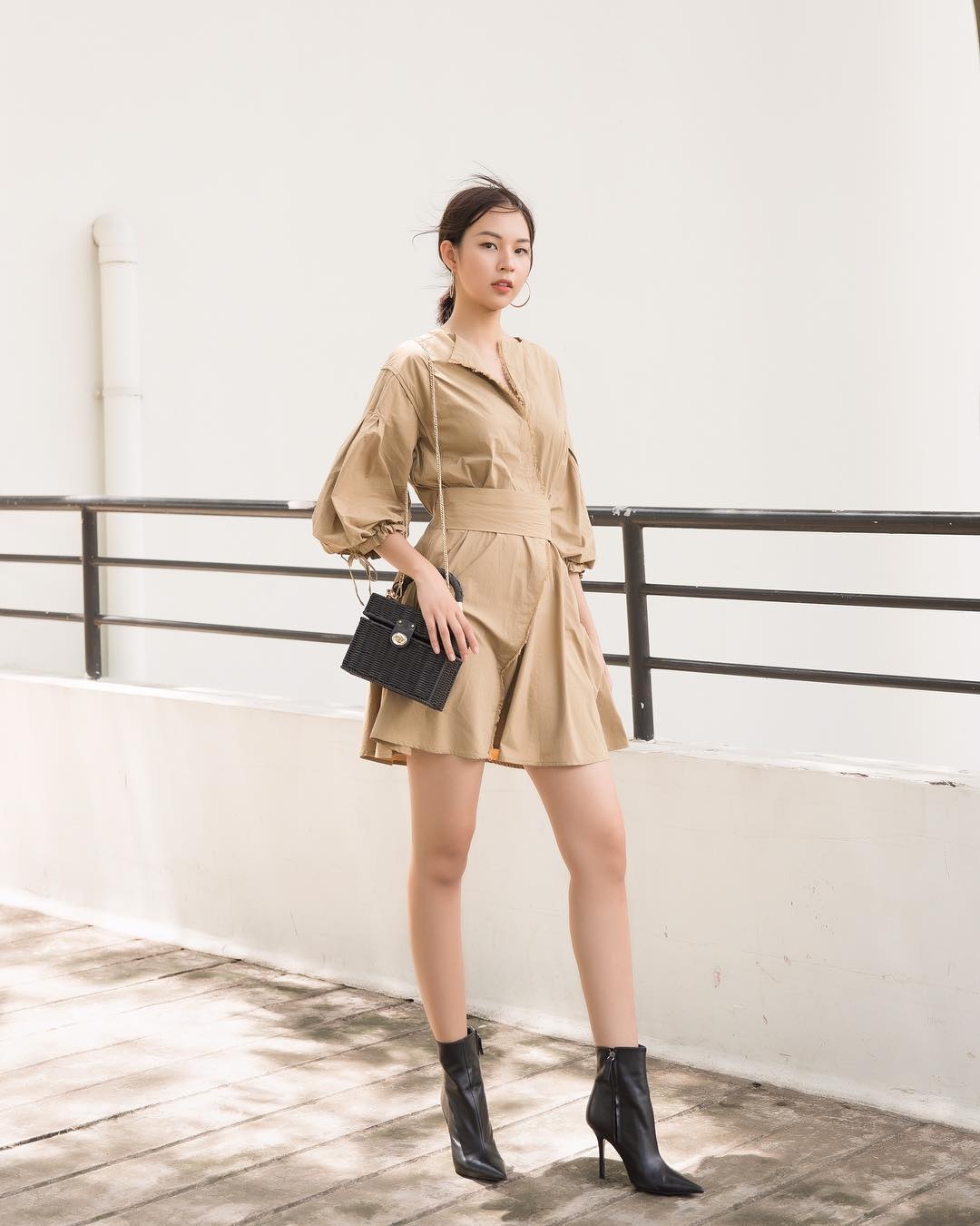 Street style cua nguoi mau Phi Phuong Anh anh 7