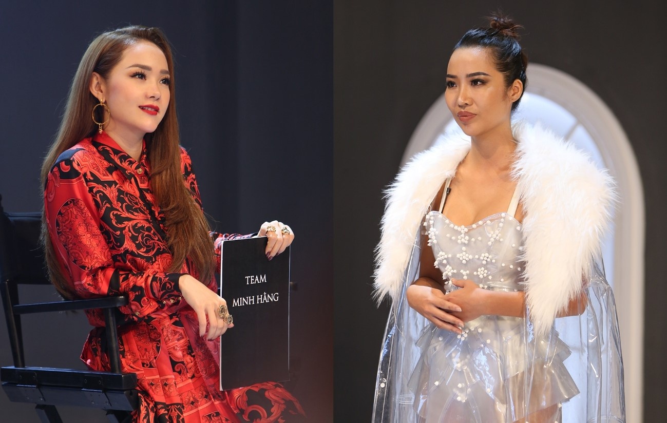 Bi thi sinh The Face che thieu chuyen nghiep, Minh Hang noi gi? hinh anh