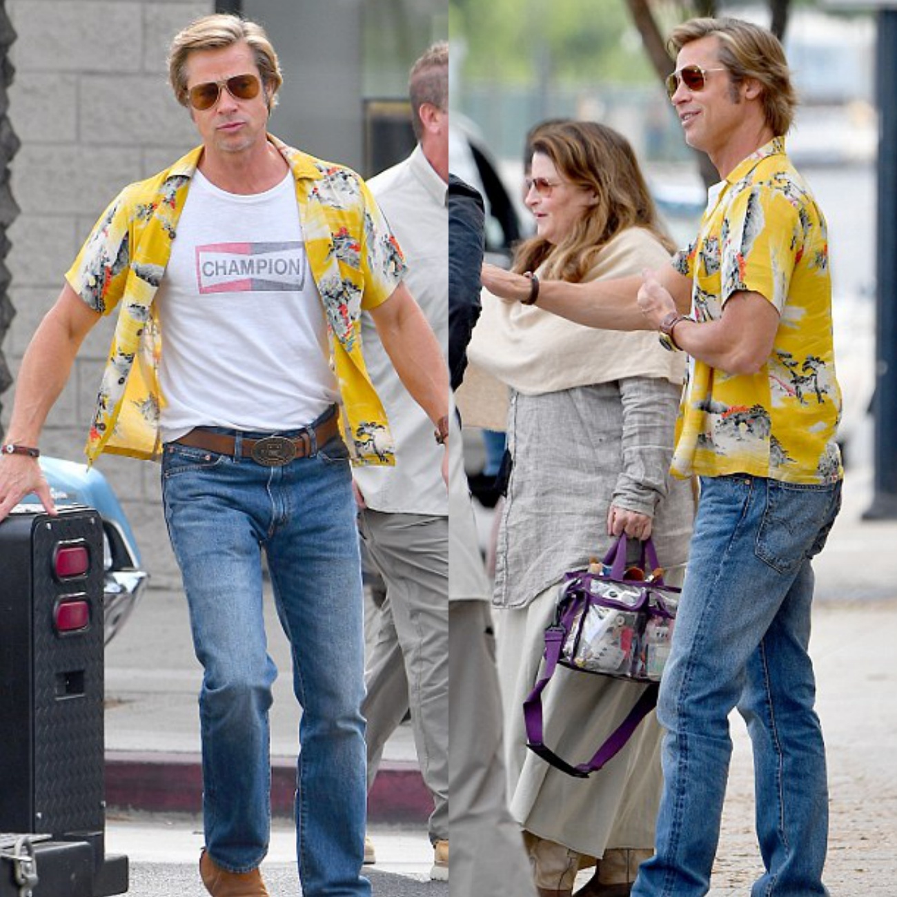 Brad Pitt mac sac so tren phim truong anh 6