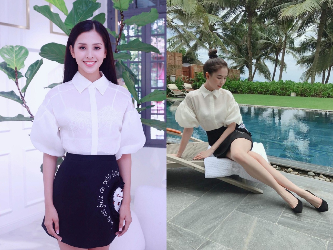 My nhan Viet lien tuc dung vay ao anh 2