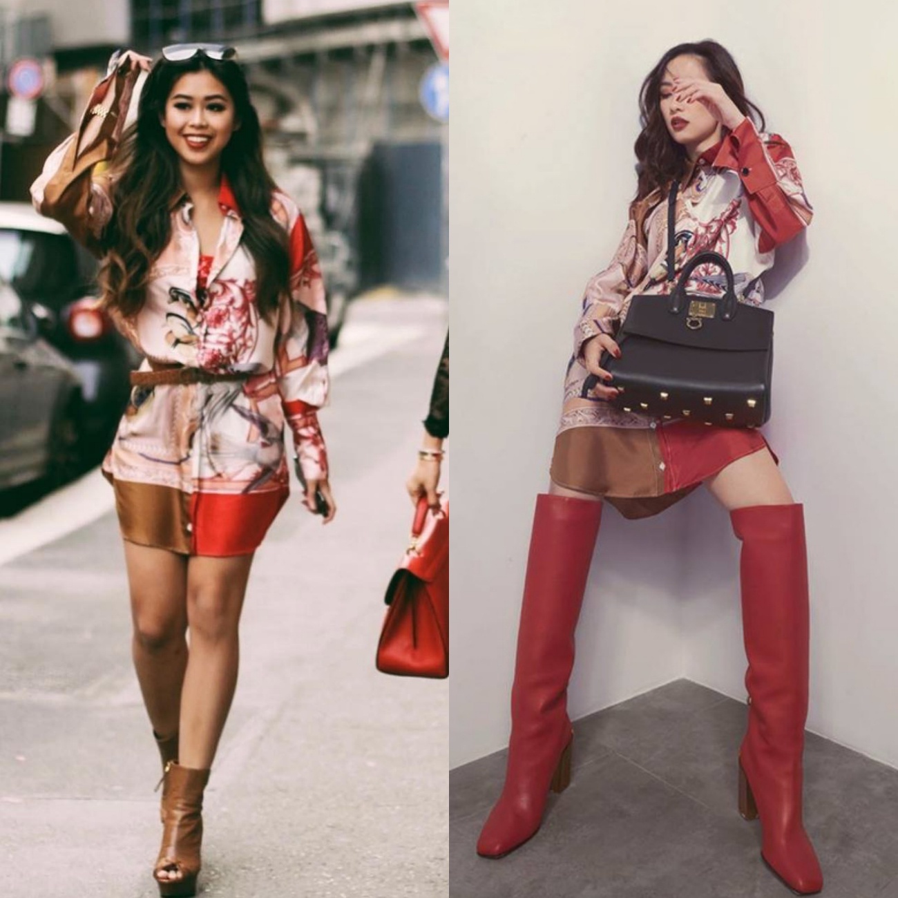 My nhan Viet lien tuc dung vay ao anh 6