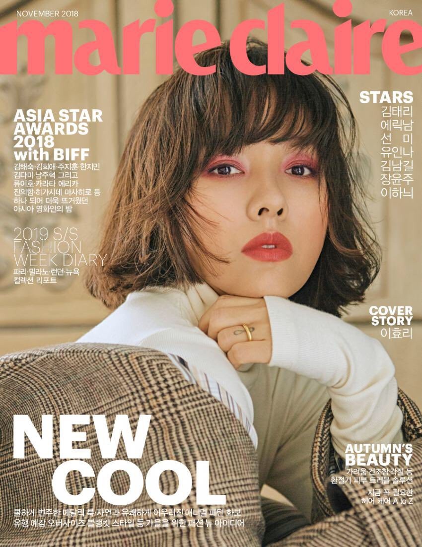 Lee Hyori khoe toc ngan ca tinh tren tap chi anh 1