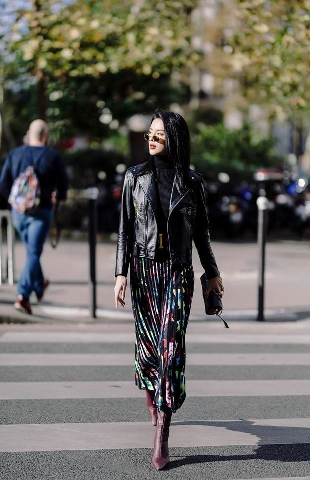 Street style cua Khanh Linh The Face anh 2