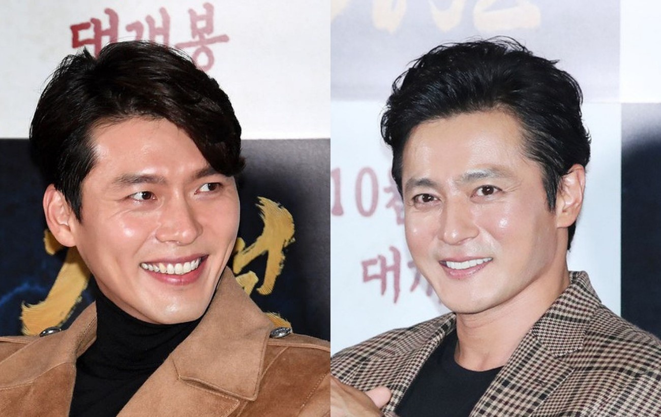 Hyun Bin, Jang Dong Gun mat diem vi guong mat bong nhay tai su kien hinh anh