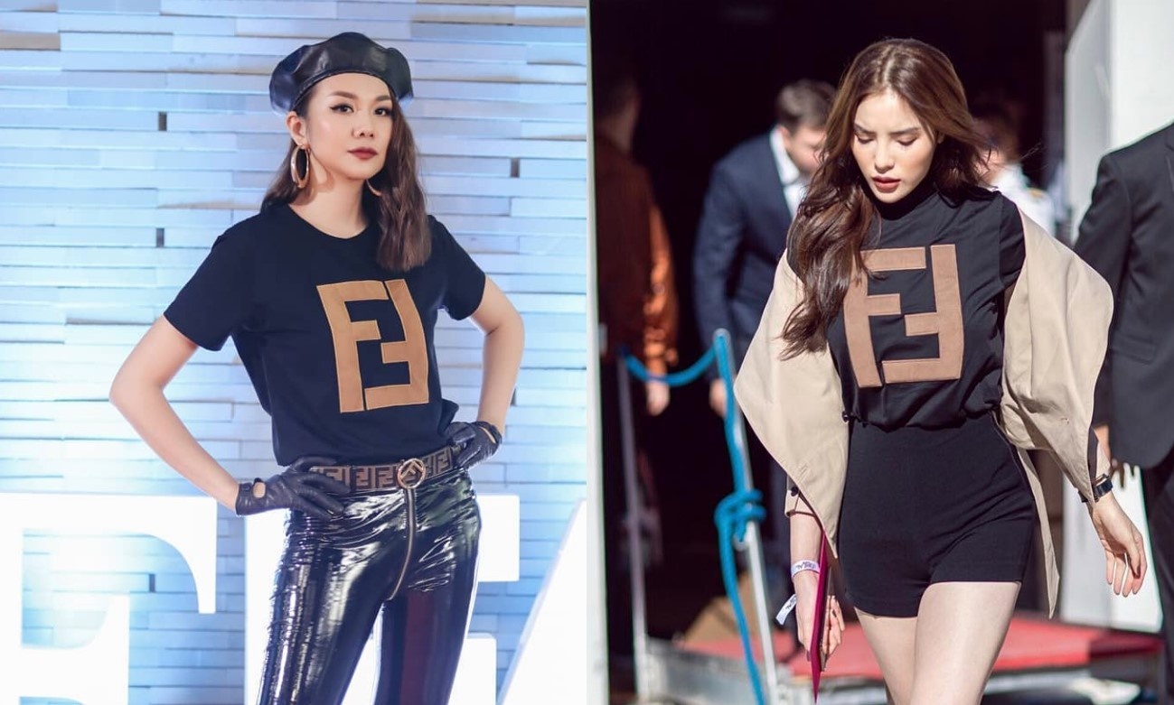 Ngoi ghe nong The Face, Thanh Hang va Hoang Yen dung vay voi Ky Duyen hinh anh