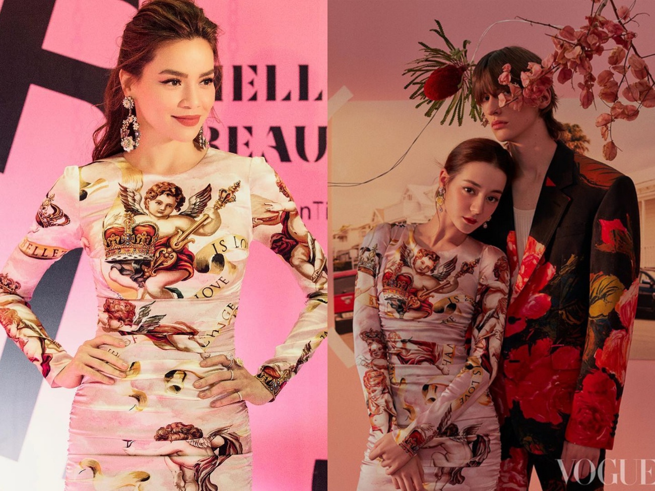 Thanh Hang va Hoang Yen dung hang Ky Duyen anh 4