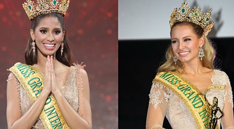 Nhan sac Hoa hau Hoa binh Quoc te cac nam qua hinh anh