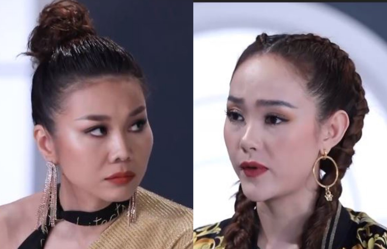 The Face: Song Hang mau thuan, doi Vo Hoang Yen bi loai hinh anh