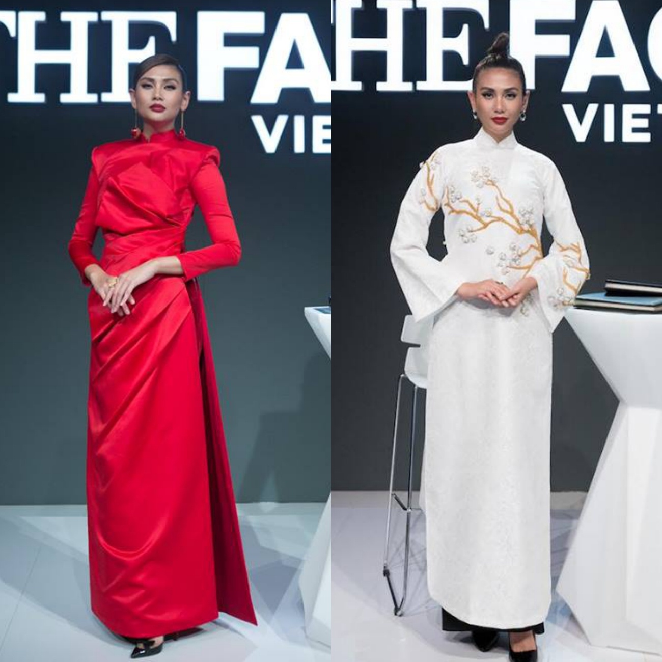 Thoi trang cua Vo Hoang Yen tai The Face anh 9