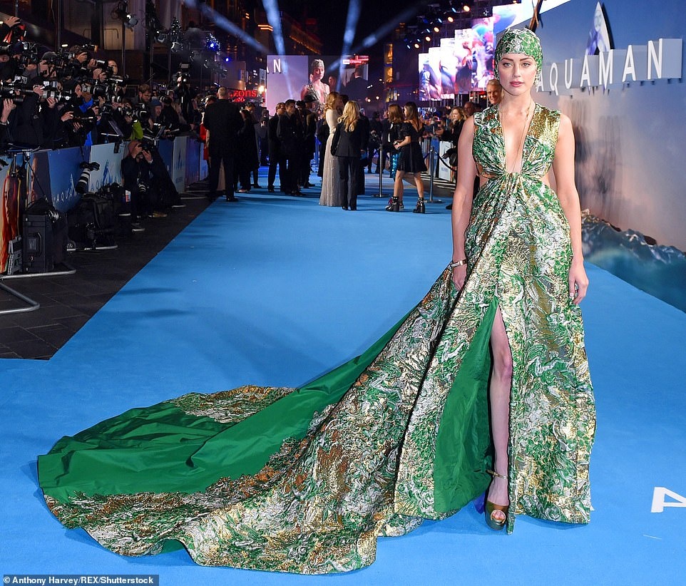 Dien vien Amber Heard xinh dep long lay anh 1