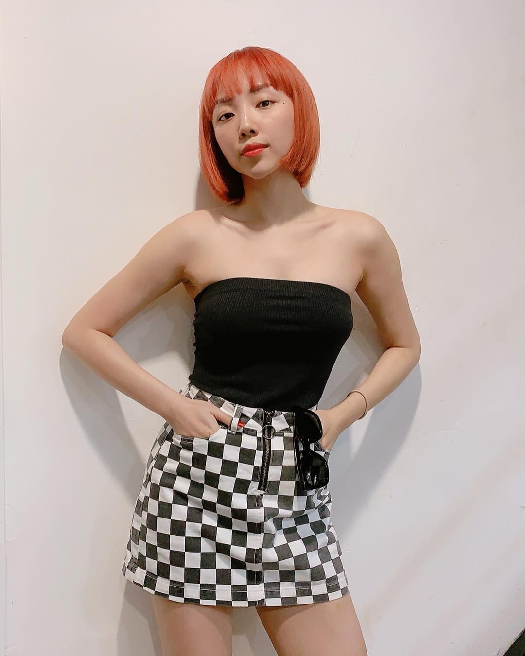 Toc Tien nhuom toc cam noi bat anh 1